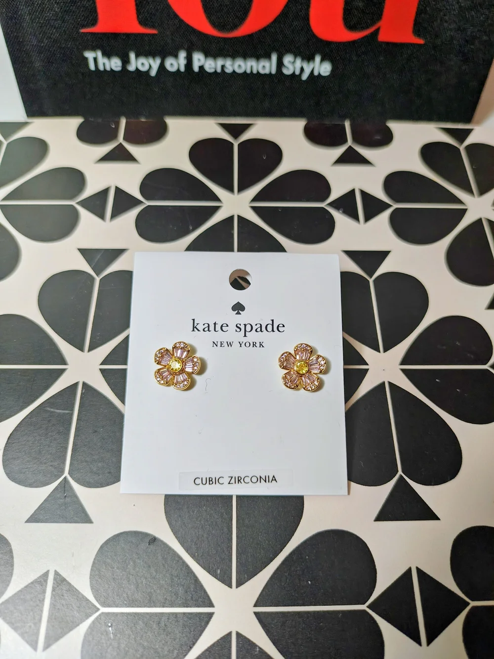 kate spade Fleurette Studs - Floral NOVELTY 🌸